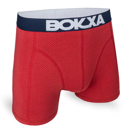 Boxer court Bokxa Dots rouge