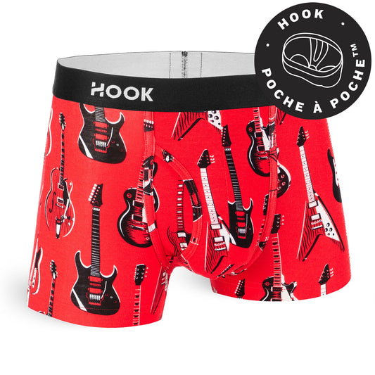 Boxer court Hook Fly Guitare
