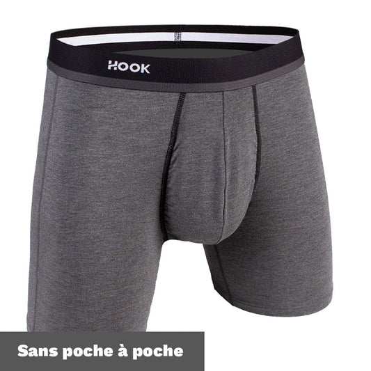 Boxer Freedom : Charcoal and Black