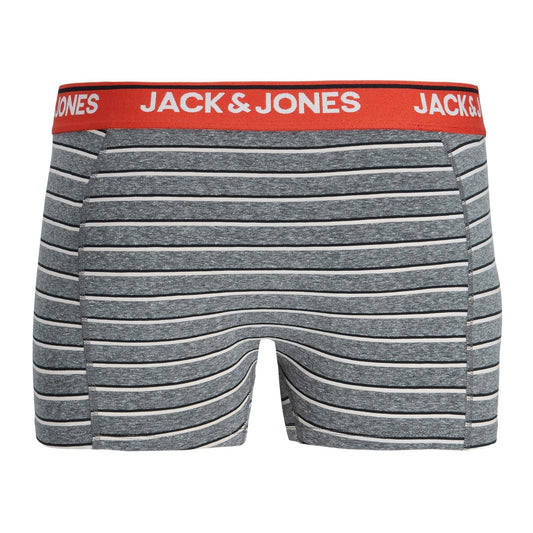Boxer court Jack & Jones Luka grey stripes