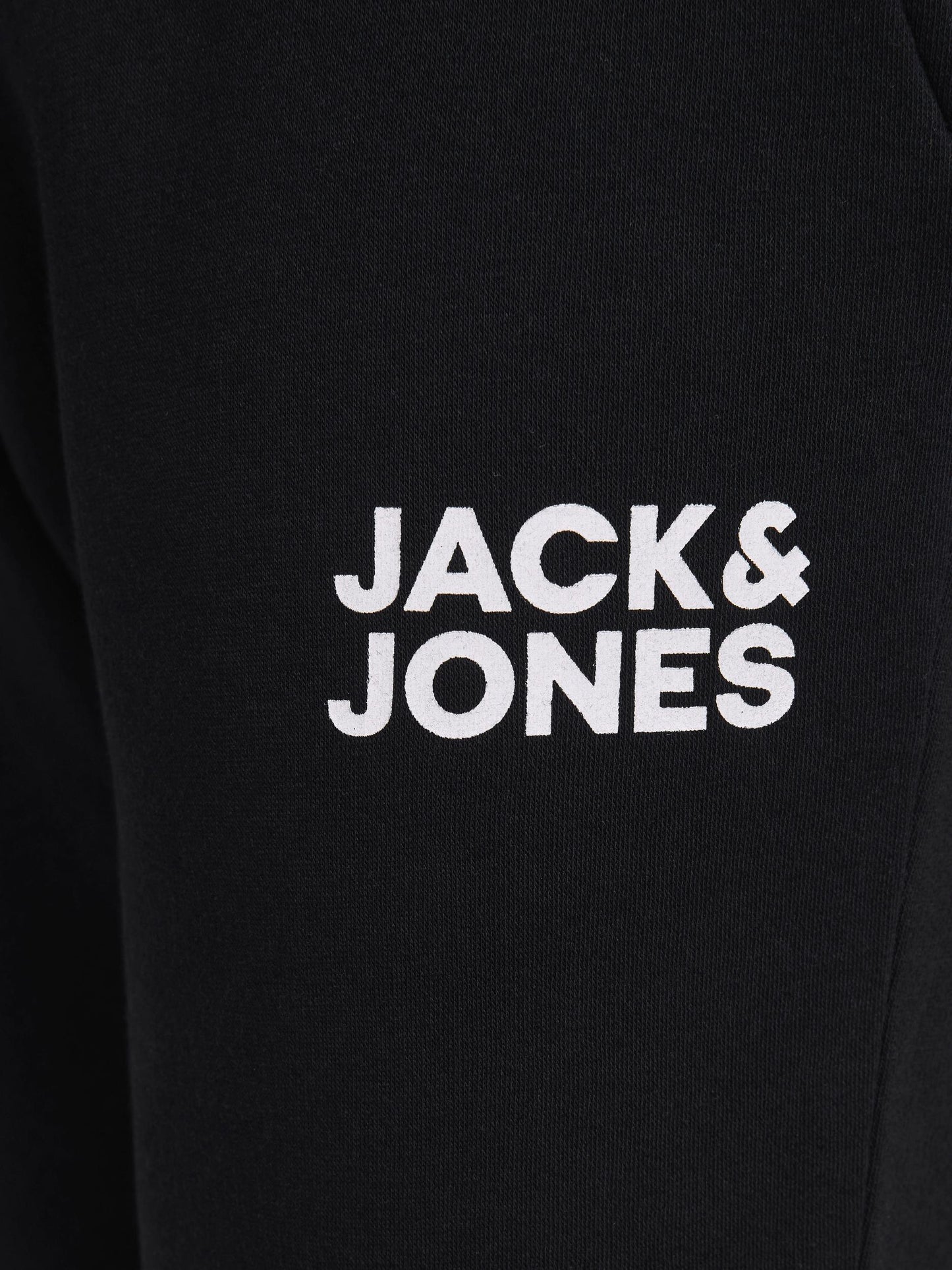 Pantalon de coton ouaté Jack & Jones Gordon Newsoft Noir