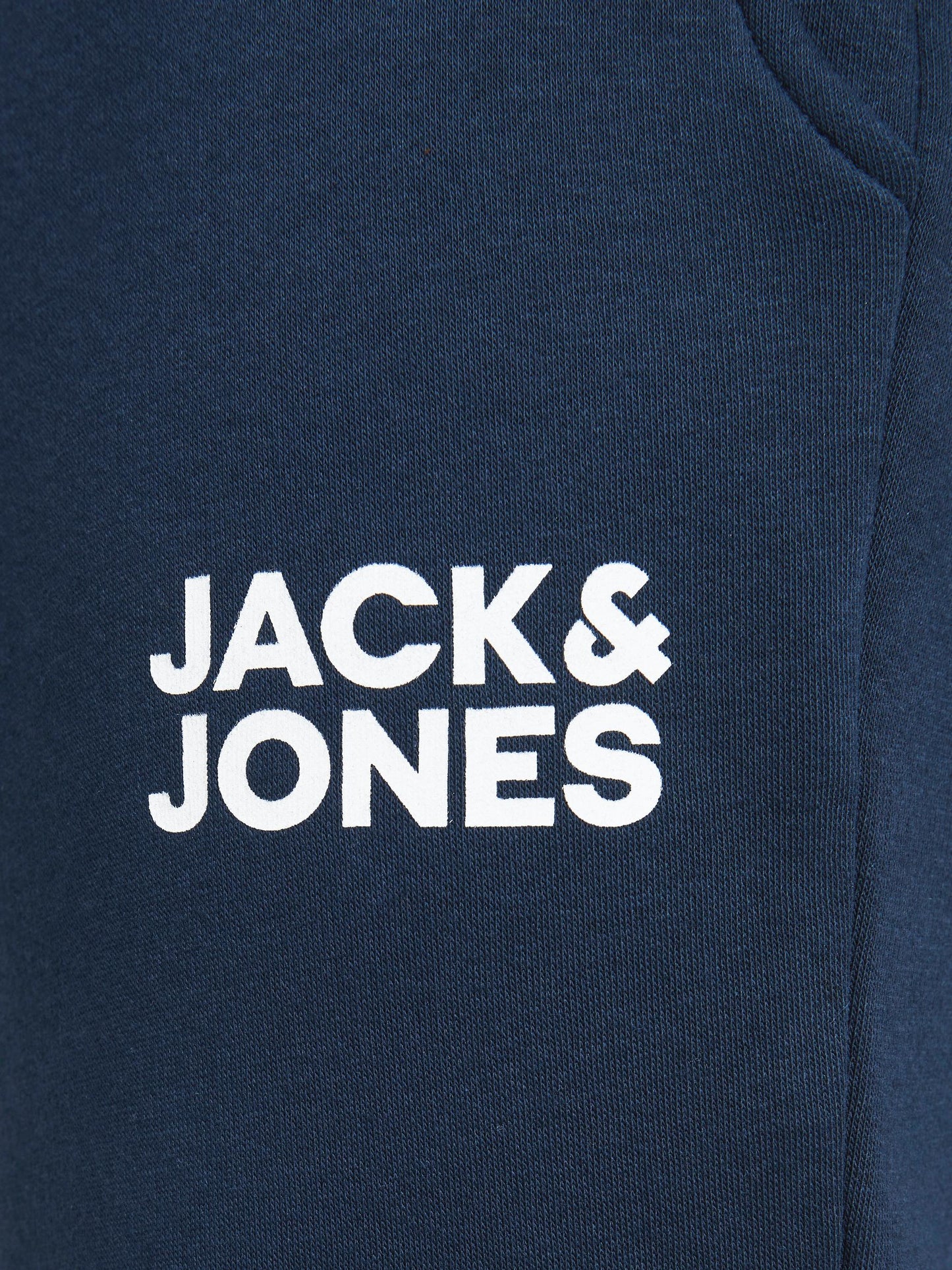 Pantalon de coton ouaté Jack & Jones Gordon Newsoft Navy