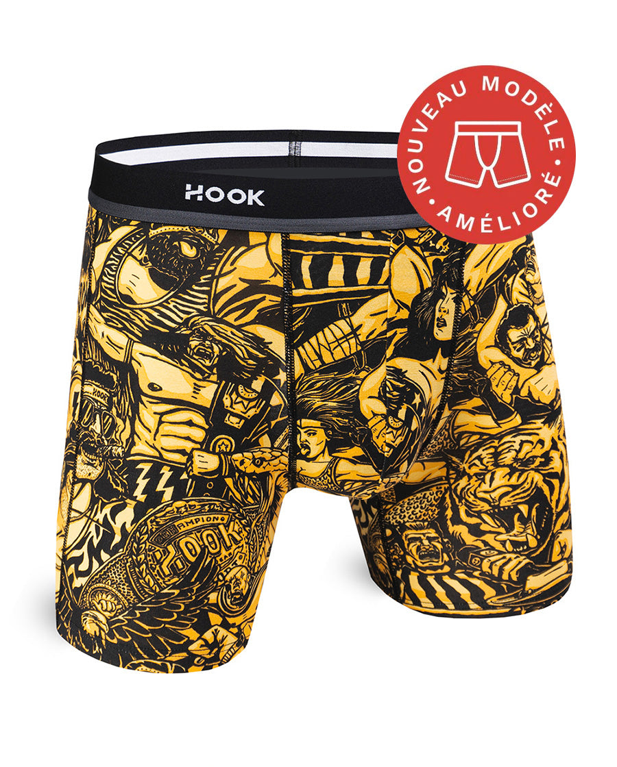Boxer Feel par Hook : pack de 6 boxers