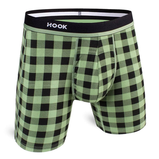 Boxer Hook Feel Green Sugar Shack