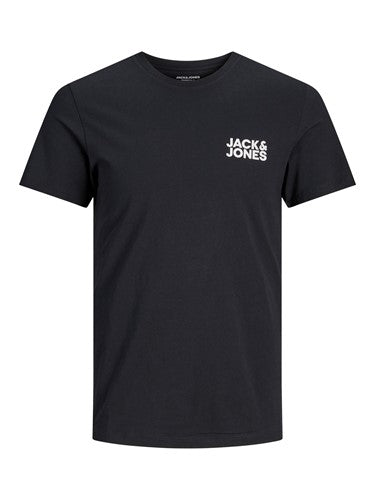T-shirt Jack & Jones Corp logo noir